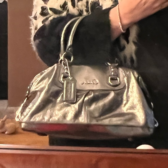 Coach Ashley Leather Handbag - Picture 6 of 9